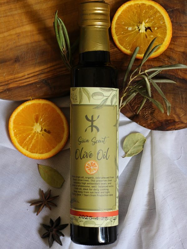 Siwa Scent Orange-Infused Olive Oil - 250 ml