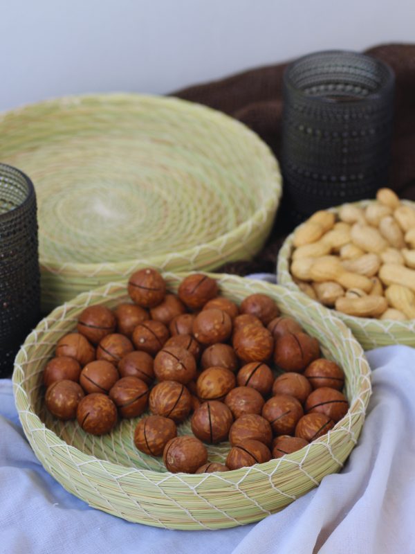 طقم الضيافة من الحلفا الطبيعية